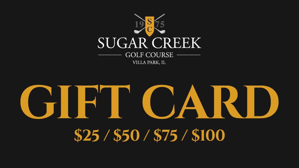 Sugar Creek Golf Course Gift Cards